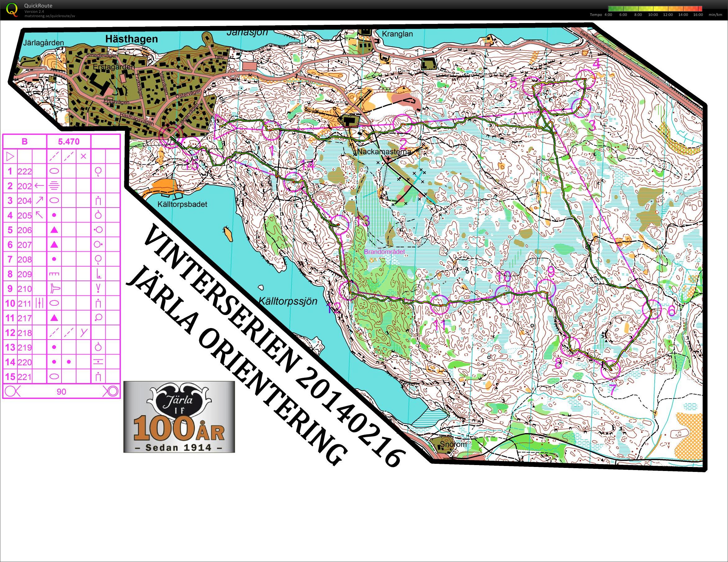 Vinterserien Järla (2014-02-16)